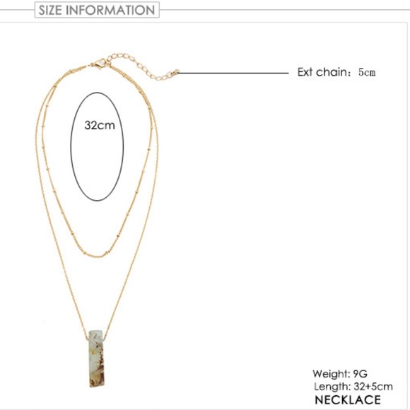 Natural Stone Necklace - Picture 6 of 6